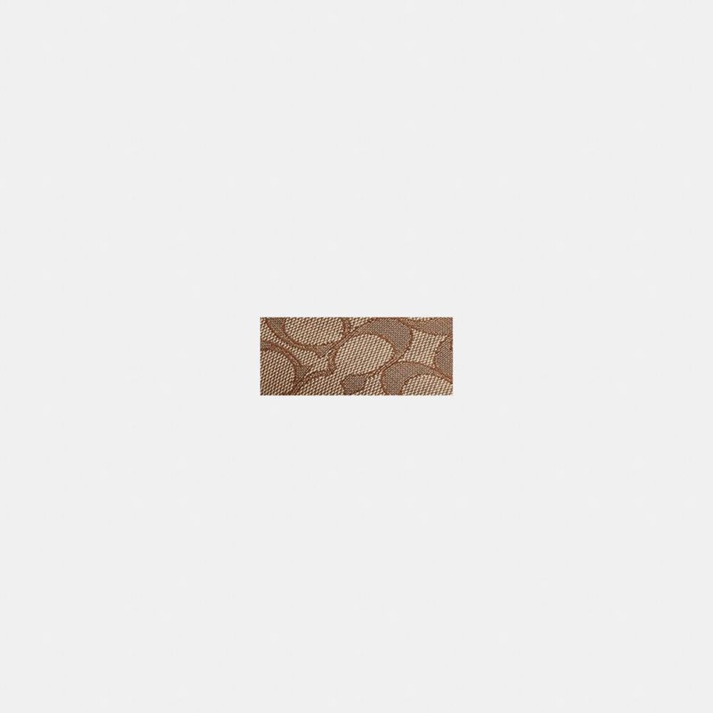 NWT Coach Outlet Slipper In Signature Jacquard - Picture 6 of 6